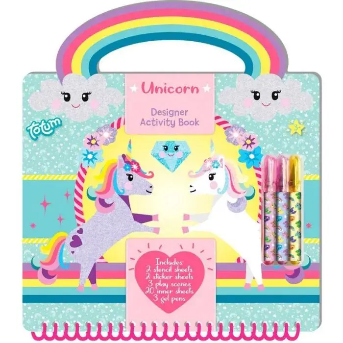 Jucarii arta si creativitate - Carte cu activitati - Unicorni