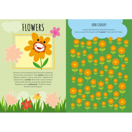 Carte de activitati cu abtibilduri - In natura [1]