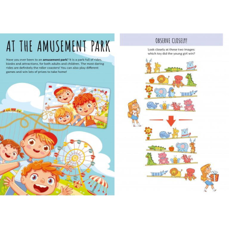 Carte de activitati cu abtibilduri - In vacanta [2]