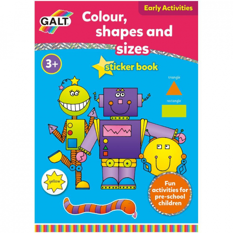 Desen si pictura - Carte de colorat - Culori, Forme si Dimensiuni