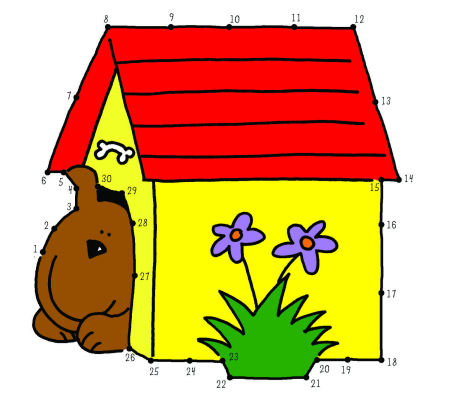 Carte de colorat Dot to Dot [3]