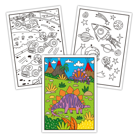 Carte de colorat - Modele ascunse [2]