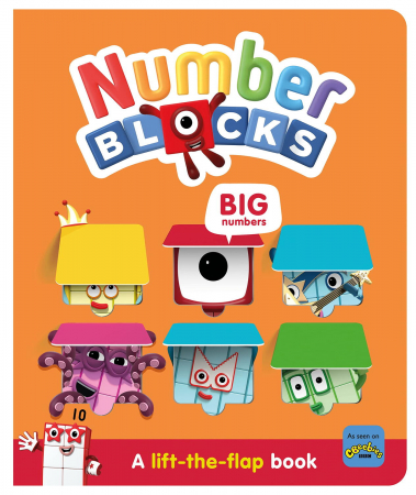 CĂRȚI PENTRU COPII - Carticica Deschide ferestrele - Numberblocks - Numere mari