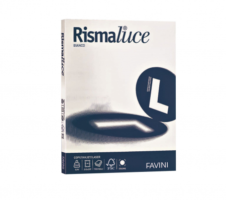 Cartoane - CARTON CARTI VIZITA A4 240G/MP 100COLI ALB NETED RISMALUCE A670124