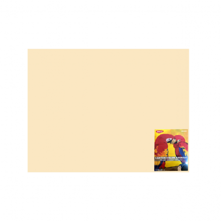 PAPETĂRIE - CARTON COLOR CN240C CREM 46X64 10 COLI DACO 240G/MP