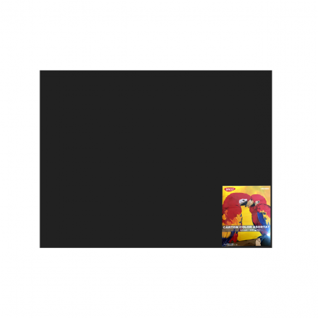 PAPETĂRIE - CARTON COLOR CN240N NEGRU 46X64 10 COLI DACO 240G/MP