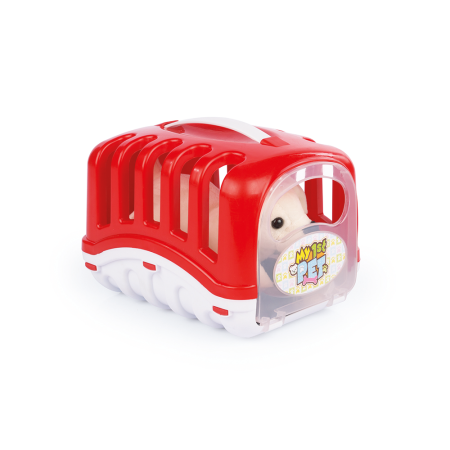 Catelus cu cusca si accesorii - Rosu [2]