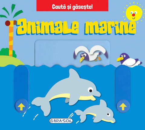 Carti interactive - Cauta si gaseste - Animale marine