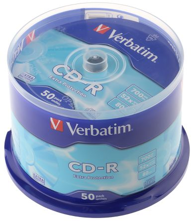 Medii de stocare date - CD VERBATIM 80 MIN 48X 50/PA 100/PA