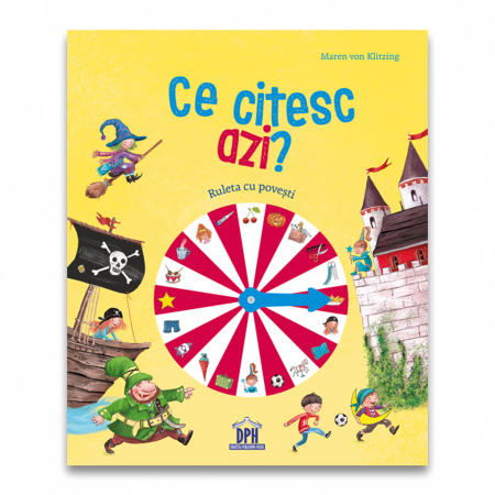 CĂRȚI PENTRU COPII - Ce citesc azi? - Ruleta cu povesti (carte cu roata)