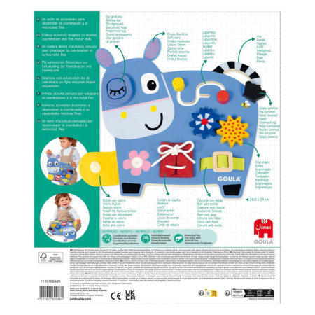 Centru de activitati din lemn - Magarus vesel [2]