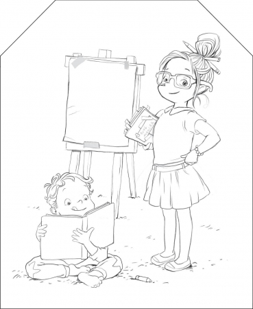 Coloram cu Ema si Eric - Carte de colorat [2]