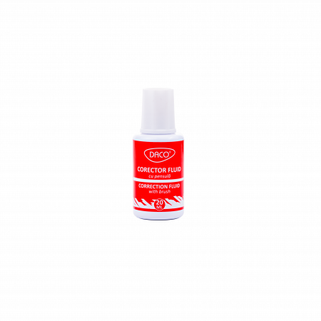 Corectoare - CORECTOR FLUID CU PENSULA DACO CF001