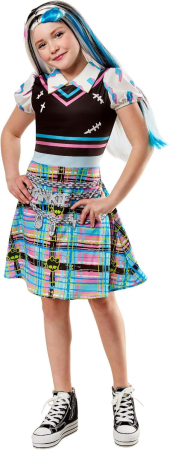 COSTUME COPII - Costum de carnaval Monster High - Frankie Stien