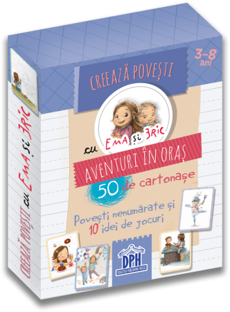 Carti pentru copii - Creeaza povesti cu Ema si Eric