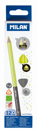 Creioane - CREION BICOLOR GRAFIT/EVIDENTIATOR MILAN 07323812