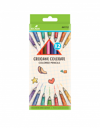 RECHIZITE - CREION COLOR 12 MARI ECADA 44112