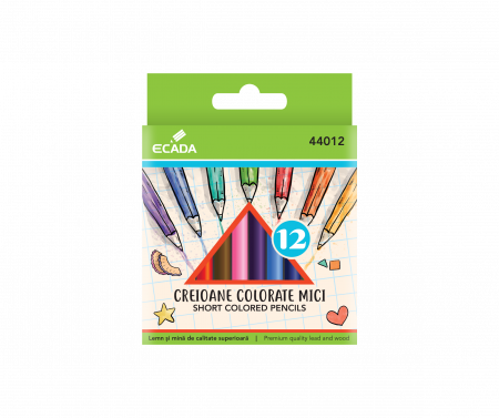 RECHIZITE - CREION COLOR 12 MICI ECADA 44012