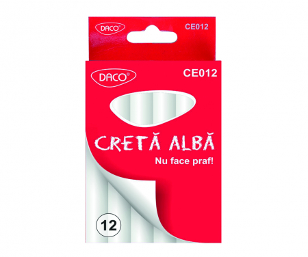 Creta, burete tabla - CRETA ALBA 12/CUT DACO