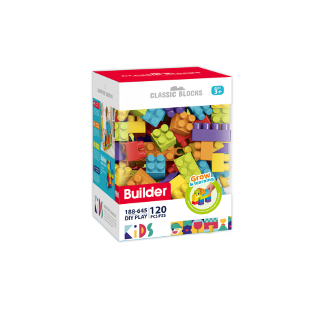 Seturi de construit - Cuburi de construit (120 piese)