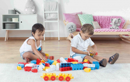 Cuburi de construit din plastic - 50 piese [1]