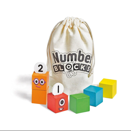 Cuburi din lemn Numberblocks  - De la 1 la 5 [2]