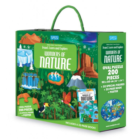 Puzzle-uri educative - Cunoaste si exploreaza - Puzzle Minunile naturii (200 piese)