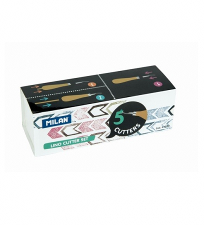 ARTE PLASTICE - CUTIT LINOGRAVURA SET 5 MILAN 61054