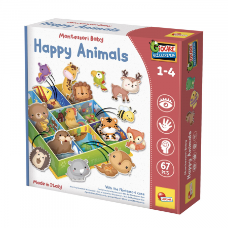 JOCURI - Cutiuta Montessori - Animalutele in mediul lor