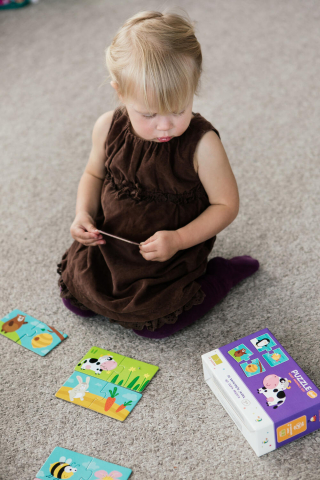 Duo Puzzle - Hrana animalelor (2 piese) [3]