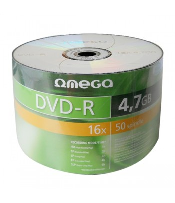 Medii de stocare date - DVD-R OMEGA  FREESTYLE  50/100/ PA