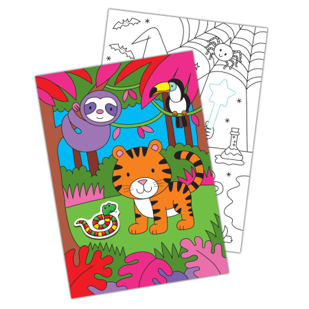 Early Activities: Prima carte de colorat cu abtibilduri [1]