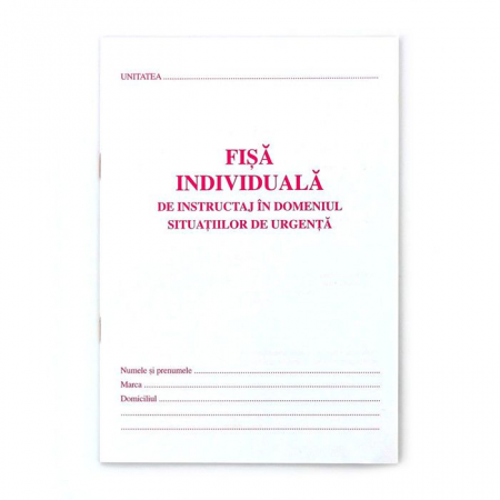 PAPETĂRIE - FISA INDIVIDUALA PSI A5