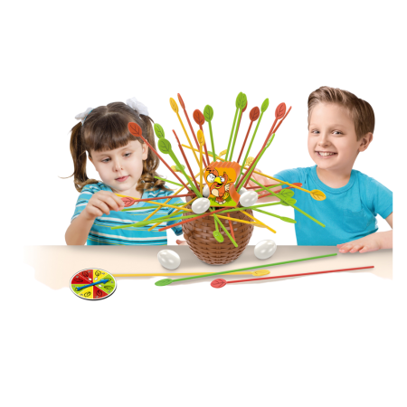 Jocuri de masa - Joc - Construieste cuibul lui Kiki