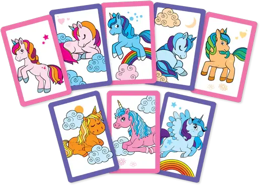 Joc de carti 2 in 1 - Unicorni [1]