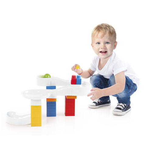 Joc de constructie - Labirintul bilutei ( 41 piese) [2]