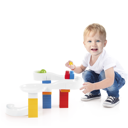 Joc de constructie - Labirintul bilutei ( 41 piese) [1]