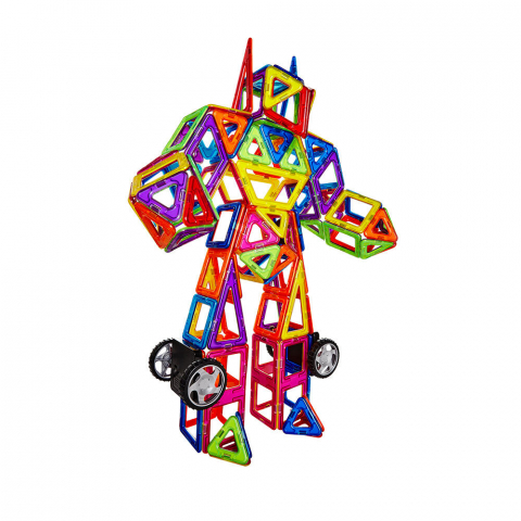 Joc de constructie magnetic - 208 piese [1]