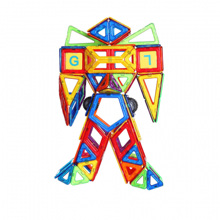 Joc de constructie magnetic - 208 piese [2]