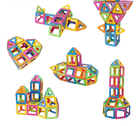 Joc de constructie magnetic - 45 piese [1]