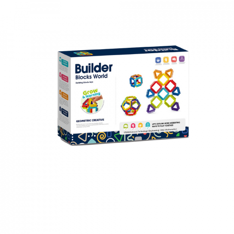 Joc de constructie STEAM - Forme magice (20 piese) [2]