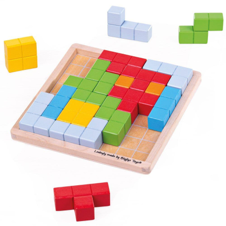Jucarii de logica - Joc de logica - Puzzle colorat