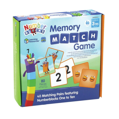 Jocuri de memorie - Joc de memorie - Numberblocks