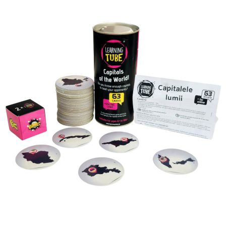 Joc Learning Tube® - Capitalele lumii [1]