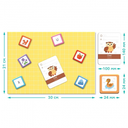 Joc magnetic - Alfabet in limba engleza [3]
