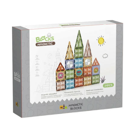 Jocuri magnetice - Joc magnetic  Diamond - 31 piese (7.5 cm)