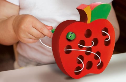 Joc Montessori 2 in 1 - Fructe [4]