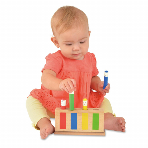 Jucarie din lemn Pop-Up [4]