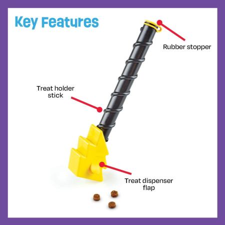 Jucarie dresaj caini - Jucarie eliberare recompense - Bagheta magica (fulger) [2]