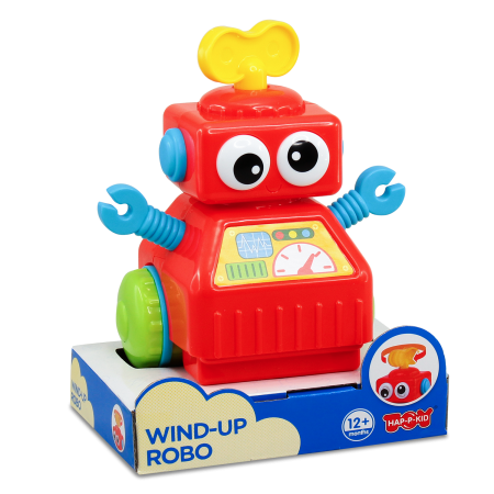 JUCĂRII - Jucarie interactiva - Robotel cu cheita (rosu)